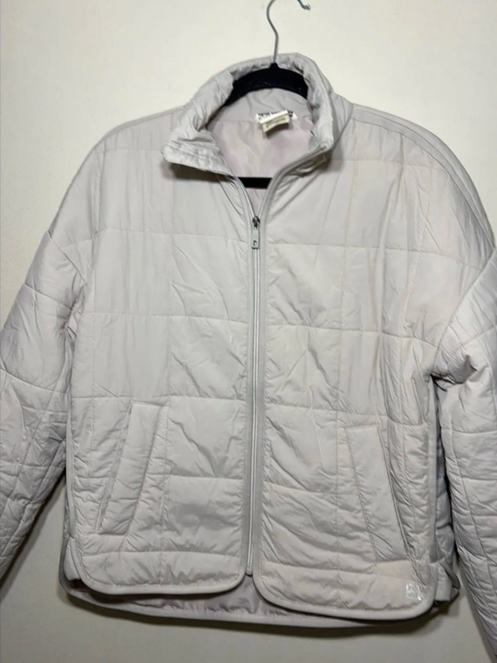 Avalanche Off White Quilted Puffer Jacket - Women